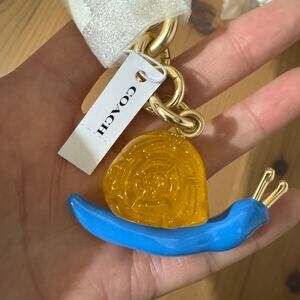 NWT Coach X Observed By Us Snail Bag Charm